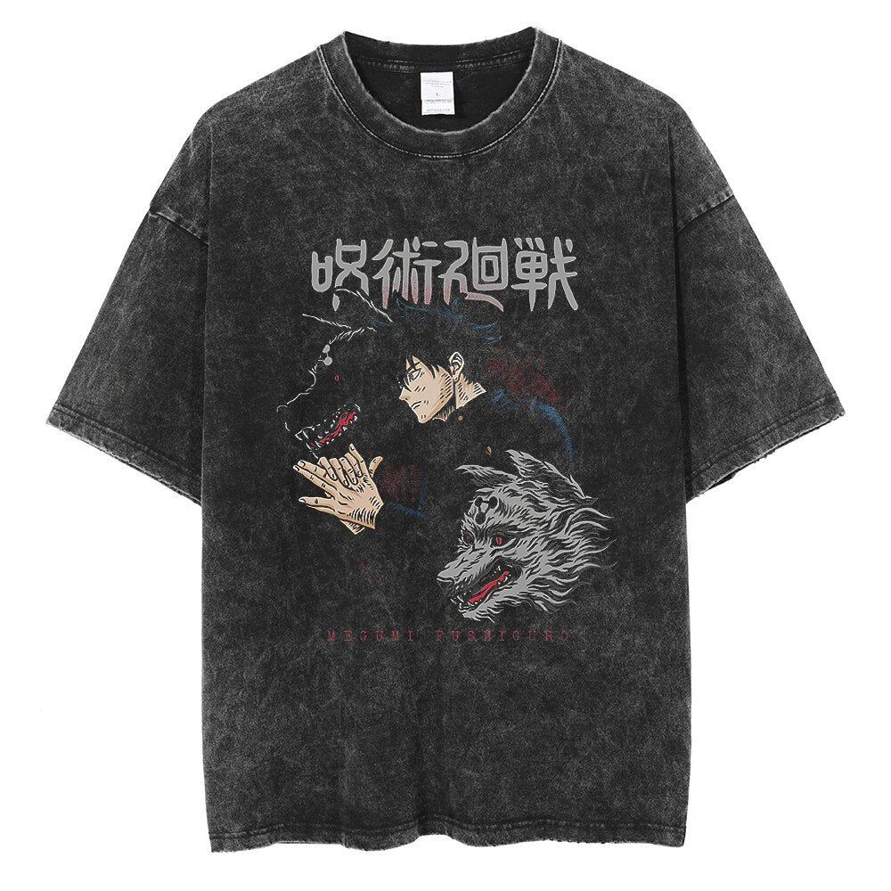 Vintage T-Shirt - Streetwear Anime Graphic