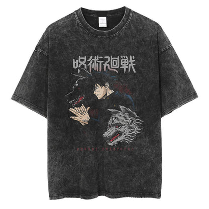 Vintage T-Shirt - Streetwear Anime Graphic