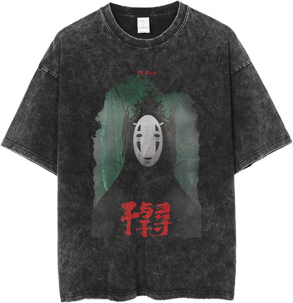 Vintage T-Shirt - Streetwear Anime Graphic