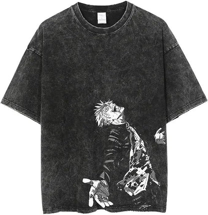Vintage T-Shirt - Streetwear Anime Graphic