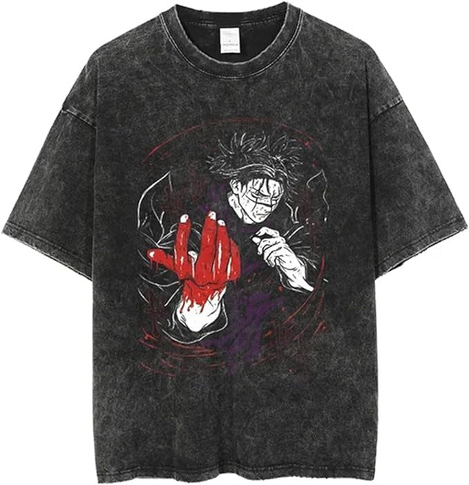 Vintage T-Shirt - Streetwear Anime Graphic