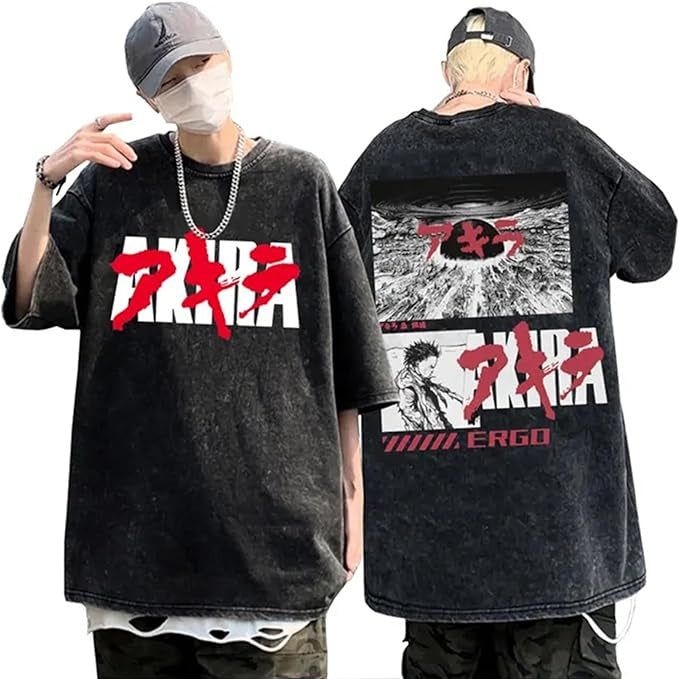 Vintage T-Shirt - Streetwear Anime Graphic