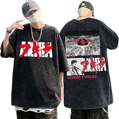 Vintage T-Shirt - Streetwear Anime Graphic