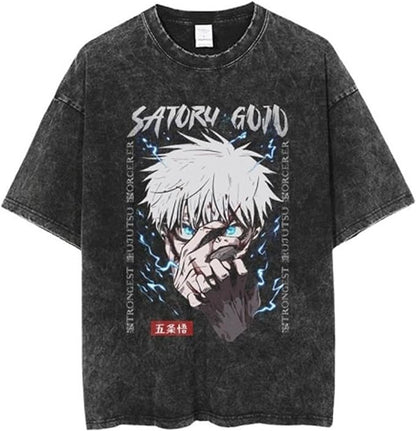 Vintage T-Shirt - Streetwear Anime Graphic