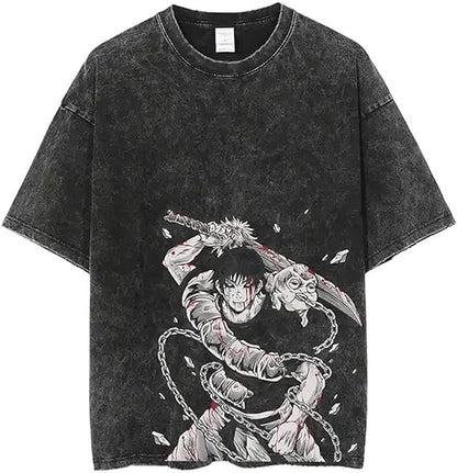 Vintage T-Shirt - Streetwear Anime Graphic