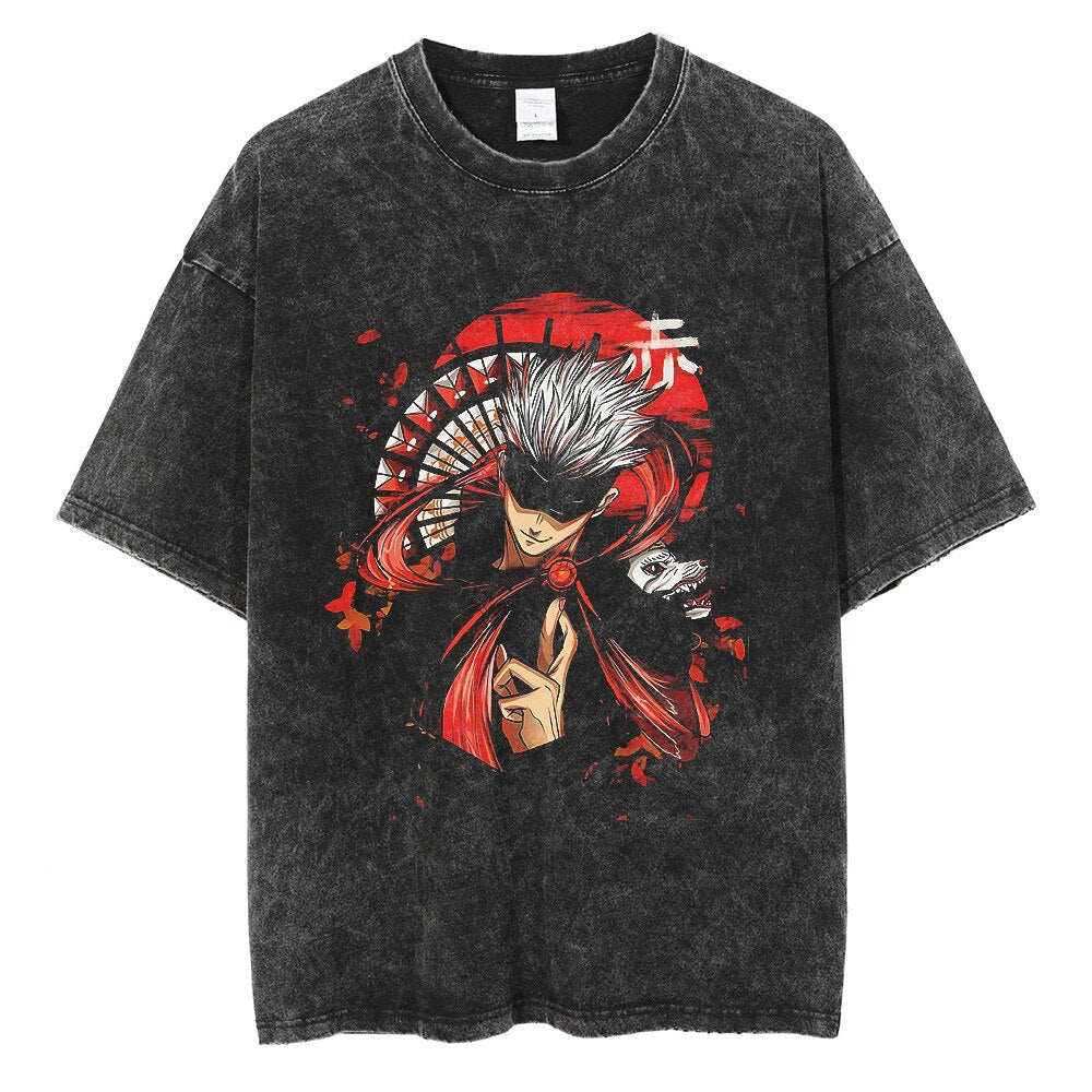 Vintage T-Shirt - Streetwear Anime Graphic