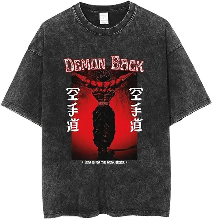 Vintage T-Shirt - Streetwear Anime Graphic