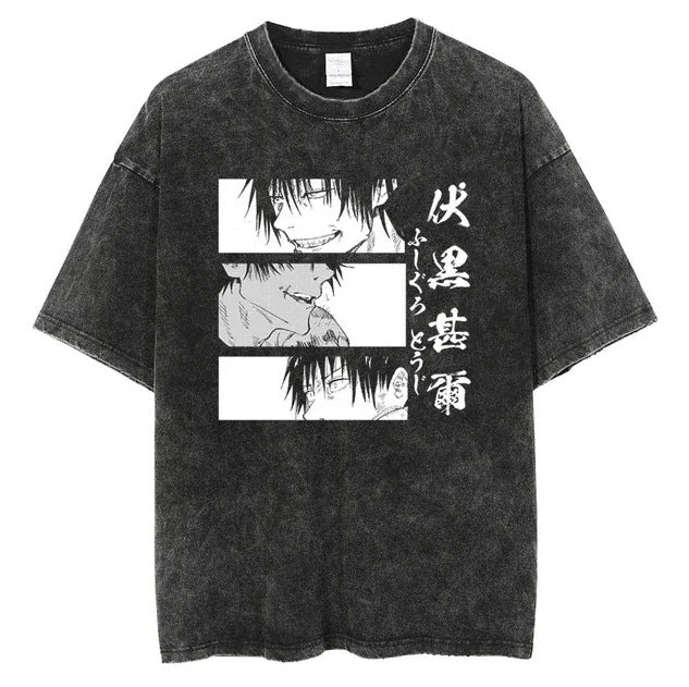 Vintage T-Shirt - Streetwear Anime Graphic