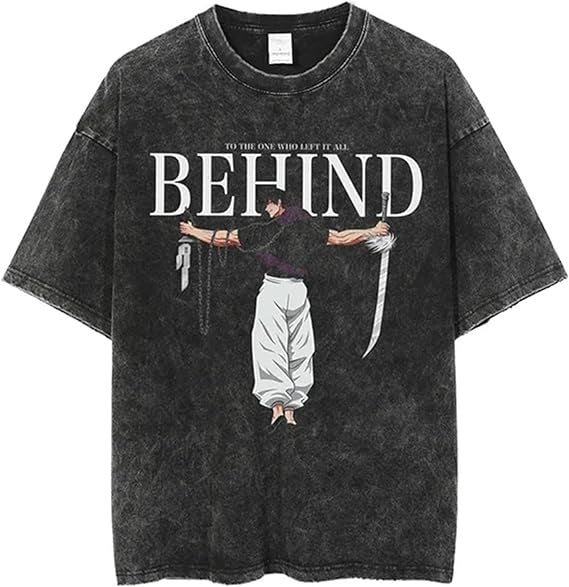 Vintage T-Shirt - Streetwear Anime Graphic