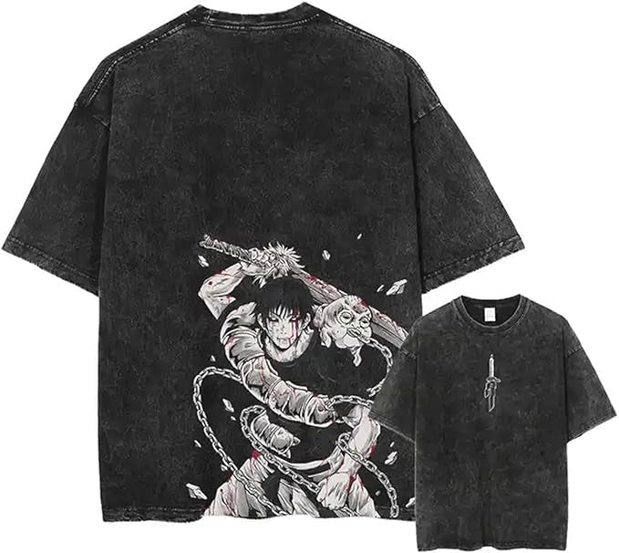 Vintage T-Shirt - Streetwear Anime Graphic