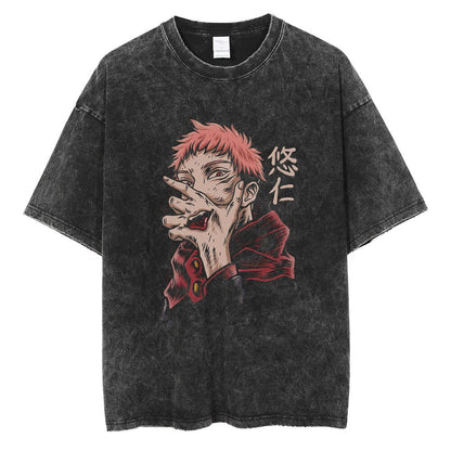 Vintage T-Shirt - Streetwear Anime Graphic