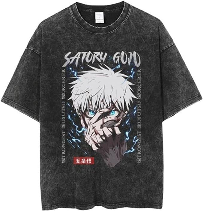 Vintage T-Shirt - Streetwear Anime Graphic