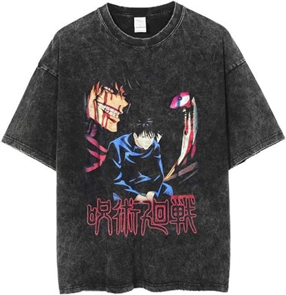 Vintage T-Shirt - Streetwear Anime Graphic