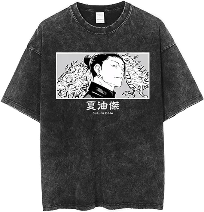 Vintage T-Shirt - Streetwear Anime Graphic