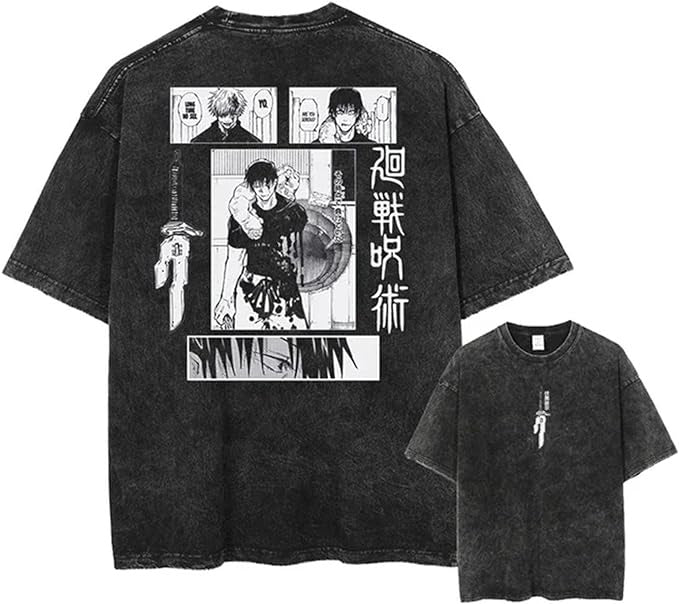 Vintage T-Shirt - Streetwear Anime Graphic