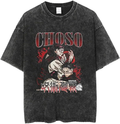 Vintage T-Shirt - Streetwear Anime Graphic