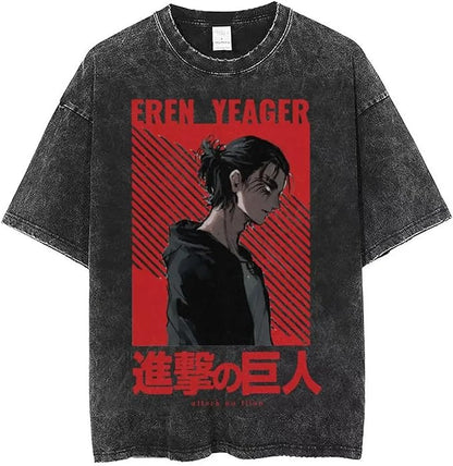Vintage T-Shirt - Streetwear Anime Graphic
